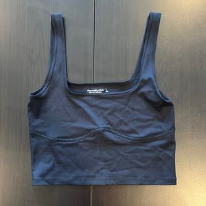 Soft A&F Black Tank Top